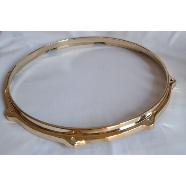 Aro Batedeira Die Cast Brass (Latão) 3,5mm com 13" e 8 Furos