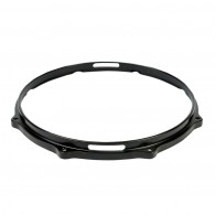 Aro Resposta Die Cast de Alumínio Preto 3,5mm com 12" e 8 Furos