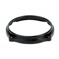 Aro Batedeira Die Cast de Alumínio Preto 3,5mm com 6" e 4 Furos