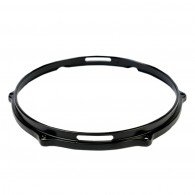 Aro Resposta Die Cast de Alumínio Preto  3,5mm com 10" e 6 Furos