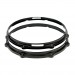 Par de Aros Die Cast de Alumínio Preto 3,5mm com 14" e 8 Furos para Caixa